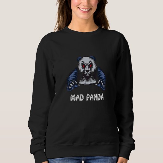 Sweatshirt Mad Panda (Devant)