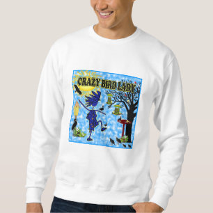 Sweatshirt Madame folle Design d'oiseau