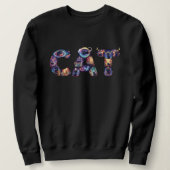 Sweatshirt Made of Cat  (Design devant)