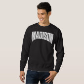 Sweatshirt Madison Wisconsin (Devant entier)