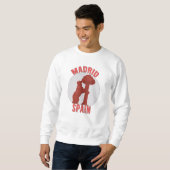 Sweatshirt Madrid Espagne (Devant entier)