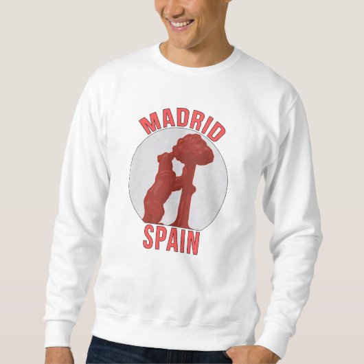 Sweatshirt Madrid Espagne (Devant)