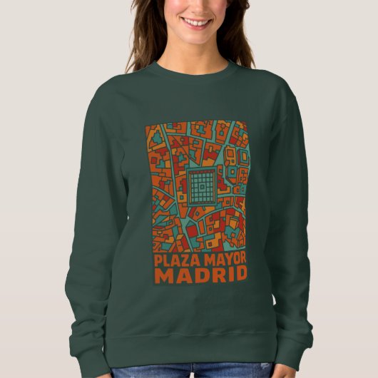 Sweatshirt Madrid Plaza Mayor (Devant)