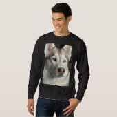 Sweatshirt Maggie Le Husky Sibérien Long (Devant entier)