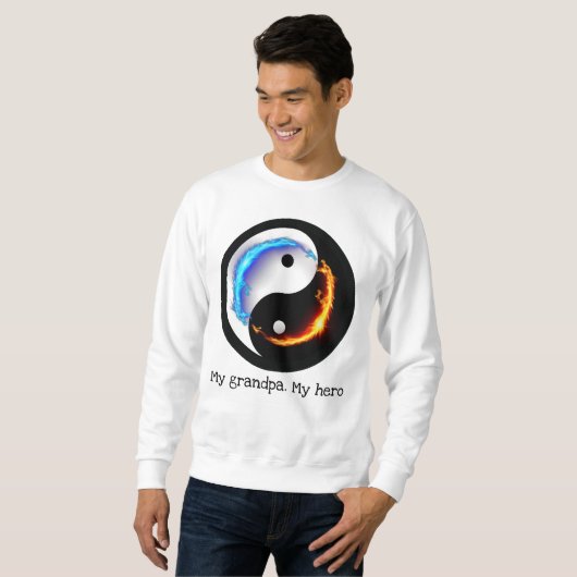 Sweatshirt Magic Dragon fantasy art (Devant entier)