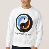 Sweatshirt Magic Dragon fantasy art (Devant)