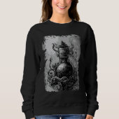 Sweatshirt Magic Potion Occult Horror Illustration Gothic Wit (Devant)