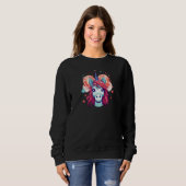 Sweatshirt Magical American 4th Of July Math Teacher (Devant entier)