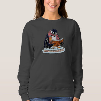 Sweatshirt Magical Storytelling Penguin Winter Book Lovers Sw
