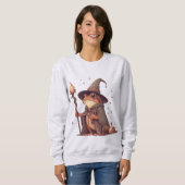 Sweatshirt Magicien Grenouille Magique (Devant entier)