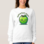 Sweatshirt Magie Apple souriante (Devant)