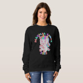 Sweatshirt Magique depuis 2022 Unicorn 1er anniversaire (Devant entier)