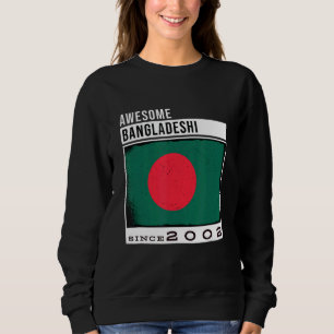 Sweatshirt Magnifique Bangladesh depuis 2002 20ème B du Bangl