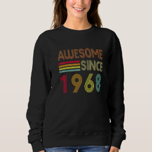 Sweatshirt Magnifique depuis 1968 Vintage 54ème anniversaire