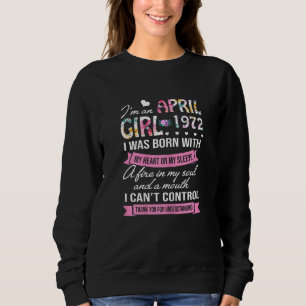 Sweatshirt Magnifique Depuis 1972 50e anniversaire Je suis un