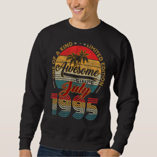 Sweatshirt Magnifique Depuis 1995 Né Juillet 1995 27 Ans