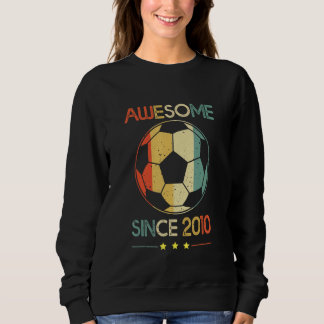 Sweatshirt Magnifique depuis 2010 13e anniversaire 13 ans cha