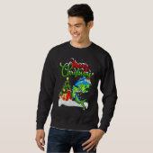 Sweatshirt Mahi Mahi Fish   Xmas Decorations Mahi Mahi Christ (Devant entier)