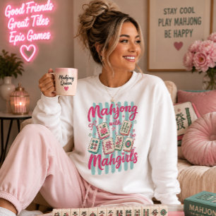 Sweatshirt Mahjong avec les Mahgirls