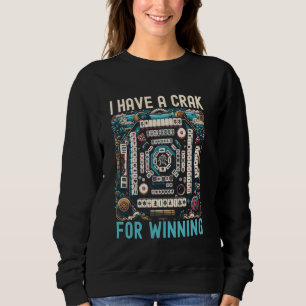 Sweatshirt Mahjong Player Casino Jeu Mahjongg Carte chinoise