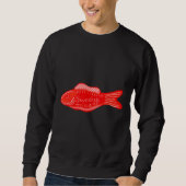 Sweatshirt Main de poisson suédoise tirée (Devant)