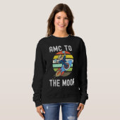 Sweatshirt Mains De Diamant Amcwallstreetbets Amc Apes Amc À (Devant entier)