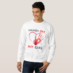 Sweatshirt Mains de mon mec et de ma chemise