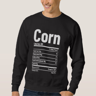 Sweatshirt Maïs Drôle Pour Hommes Femmes Enfants Agriculteur