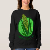 Sweatshirt Maïs Maize Plante Grain Végétal (Devant)