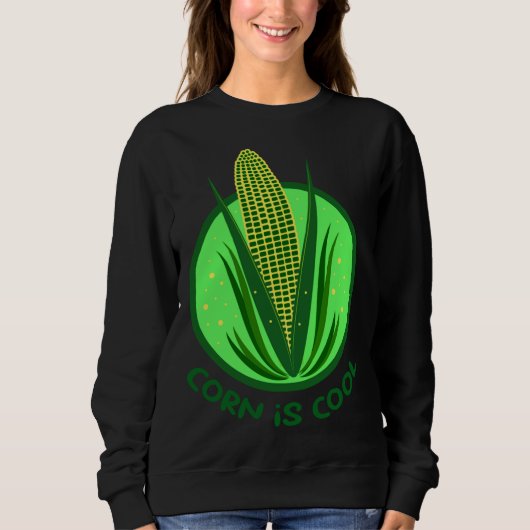 Sweatshirt Maïs Maize Plante Grain Végétal (Devant)