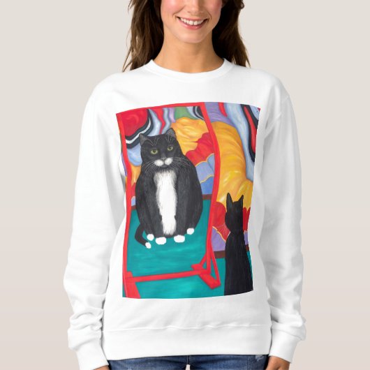 Sweatshirt Maison de Fun Tuxedo Fat Cat (Devant)