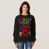 Sweatshirt Maître Constructeur 6 ans Bâtiment 6 Ans (Devant entier)
