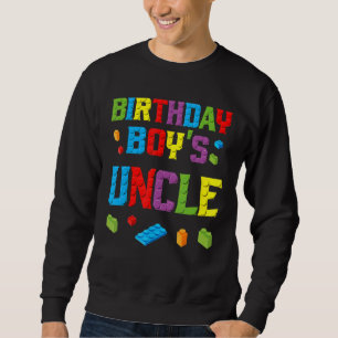 Sweatshirt Maître Constructeur Anniversaire Boy's Uncle Build