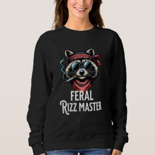 Sweatshirt Maître Rizz Sauvage Génération Z Argot Drôle Rizzl