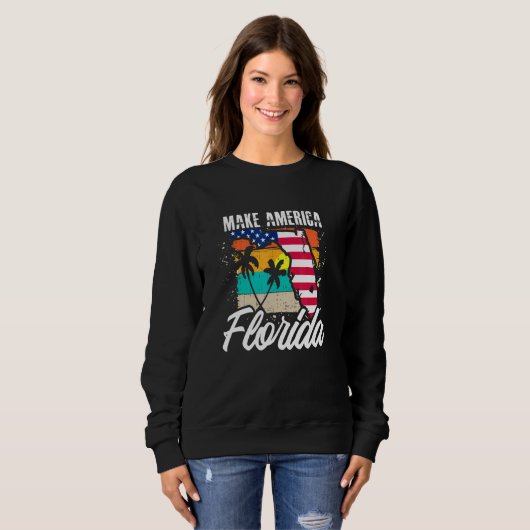 Sweatshirt Make America Florida 1 (Devant entier)
