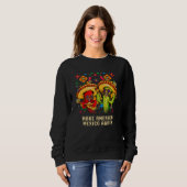Sweatshirt Make America Mexico Again Patriotic Mexican Patrio (Devant entier)