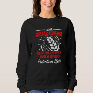 Sweatshirt Maladie coeliaque Gluten Sans Sensibilisation Fad