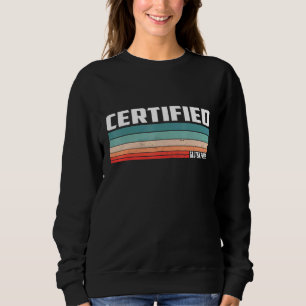 Sweatshirt Maladie coeliaque rétro sans gluten certifié