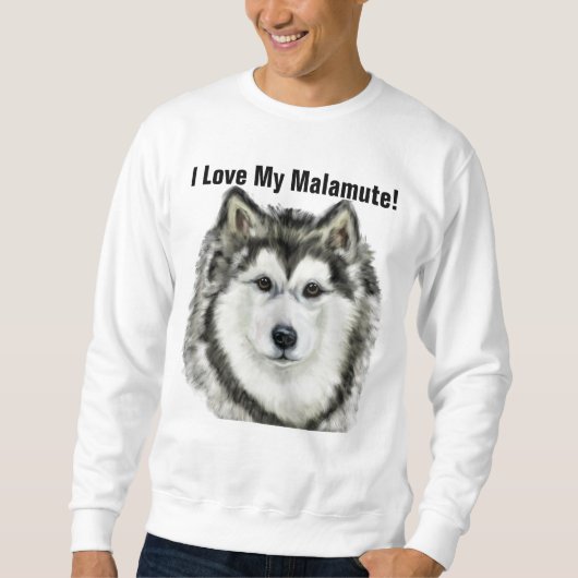 Sweatshirt Malamute d'Alaska (Devant)