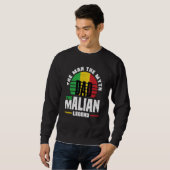 Sweatshirt Mali Malian Mali Flag Fathers Day (Devant entier)