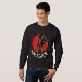 Sweatshirt Maligator Belgian Malinois (Devant entier)