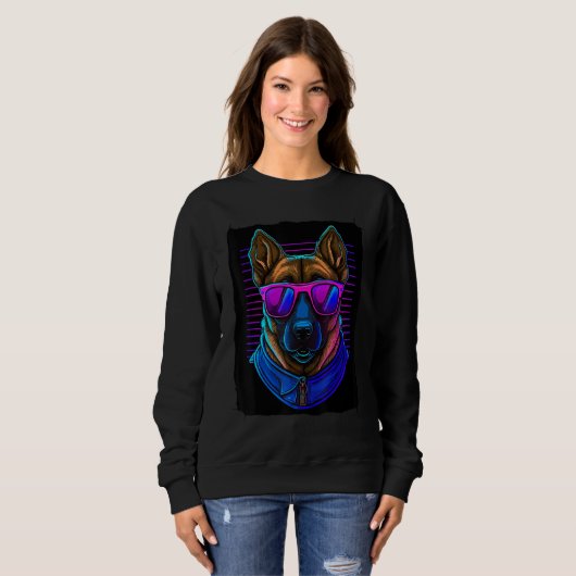 Sweatshirt Malinois Dog K9 (Devant entier)