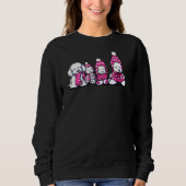 Sweatshirt Maltais d'hiver en rose (Devant)