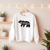Sweatshirt Mama Bear | Famille correspondante