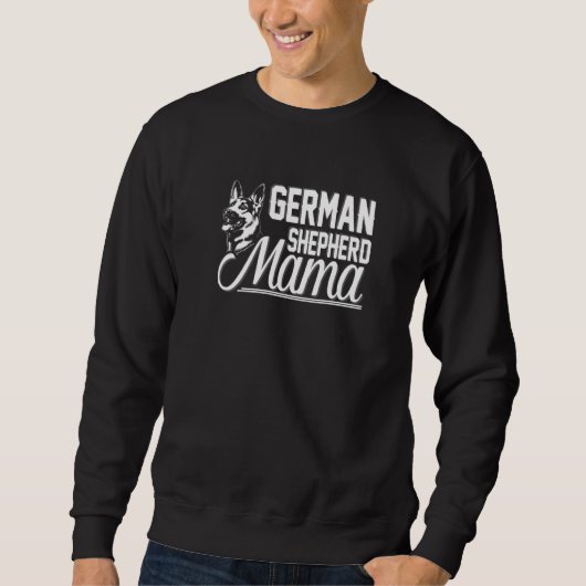 Sweatshirt Mama berger allemand (Devant)