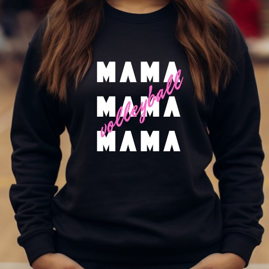 Sweatshirt Mama de volley-ball