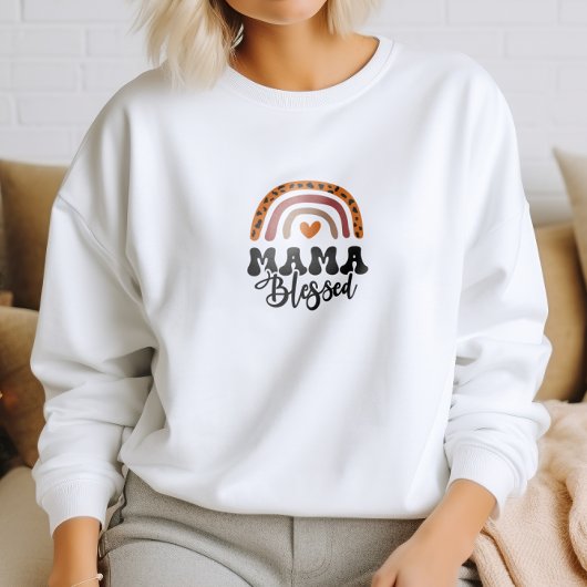 Sweatshirt Mama gentille béni