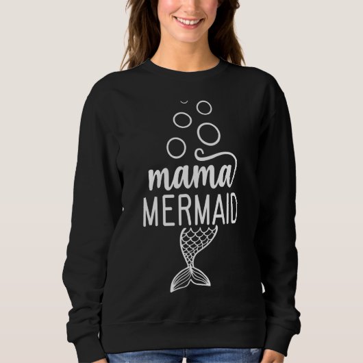 Sweatshirt Mama Mermaid (Devant)