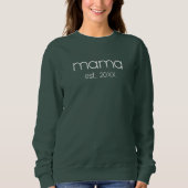 Sweatshirt Mama personnalisée (Devant)