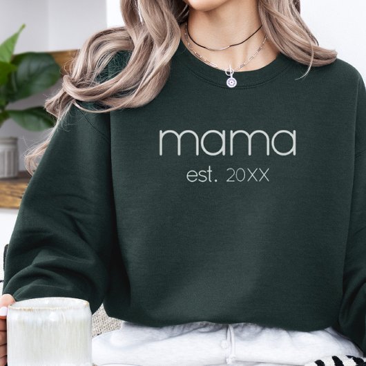 Sweatshirt Mama personnalisée